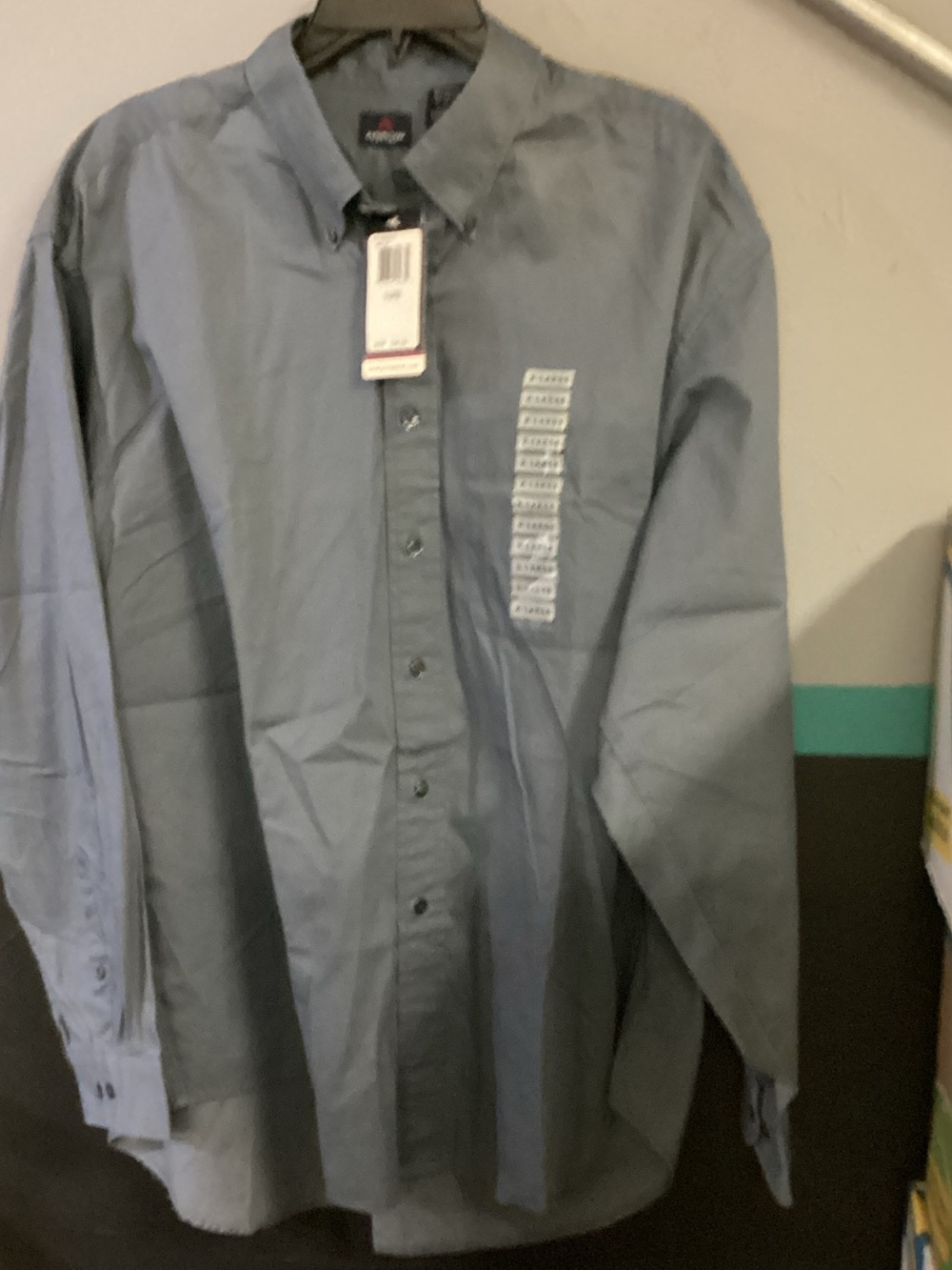 Arrow Men's Long-Sleeve Button-Down Shirt - Light Blue